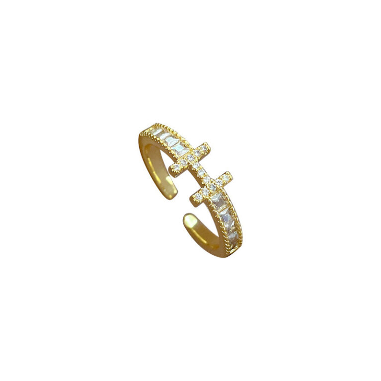 Full Diamond Letter H Ring