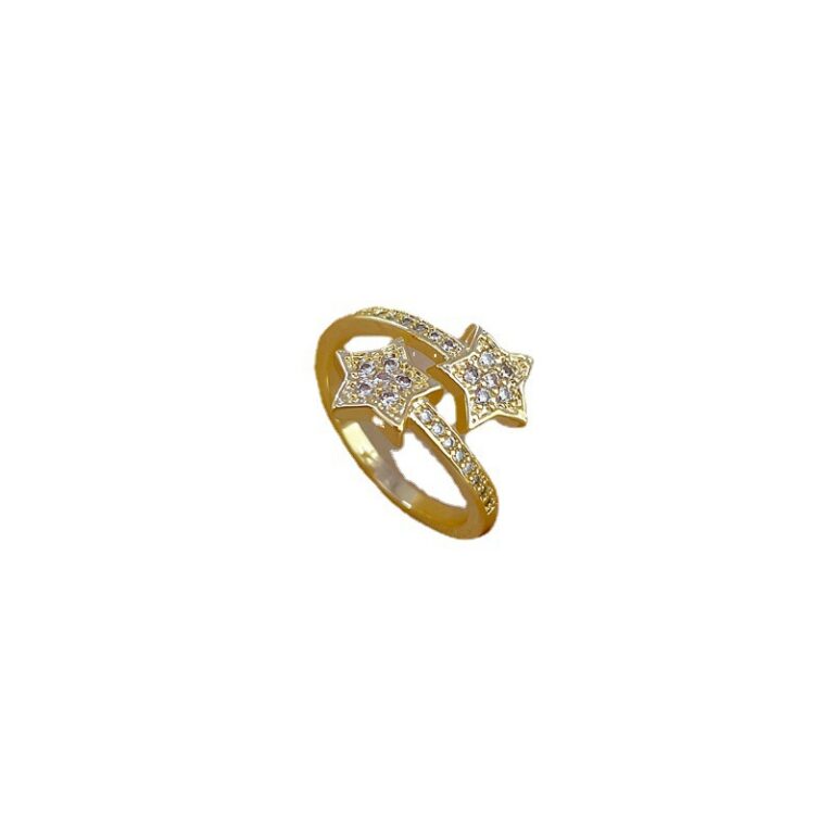 Five pointed star ring
